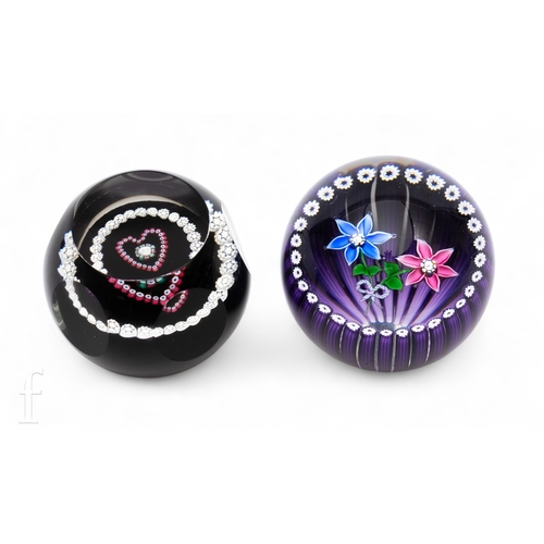 597 - A later 20th Century Caithness limited edition Royal Wedding Tribute paperweight designed by Colin T... 