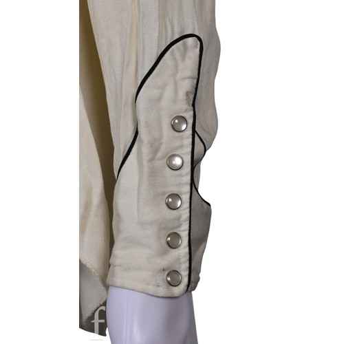 122 - A 1970s John Bonham owned and worn Western style cream coloured embroiderd shirt, worn for a shootin... 