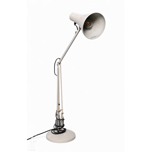 610 - A model 90 Anglepoise lamp by Herbert Terry & Sons Ltd, Redditch, in a cream painted finish, wit... 