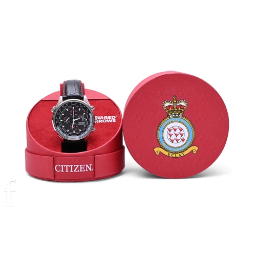 366 - A Citizen Royal Air Force The Red Arrows wristwatch with Eco Drive movement, ref CA 0080-03E, in 42m... 