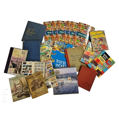 678 - A collection of late 20th Century worldwide postage stamps, contained within Triumph, Wiljon, Collec... 