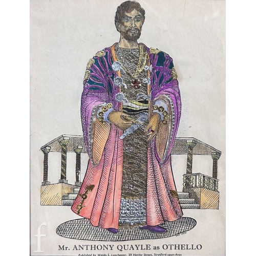 440 - English School (19th Century) - Two gentlemen fishing in a wooded landscape, reverse painted glass, ... 