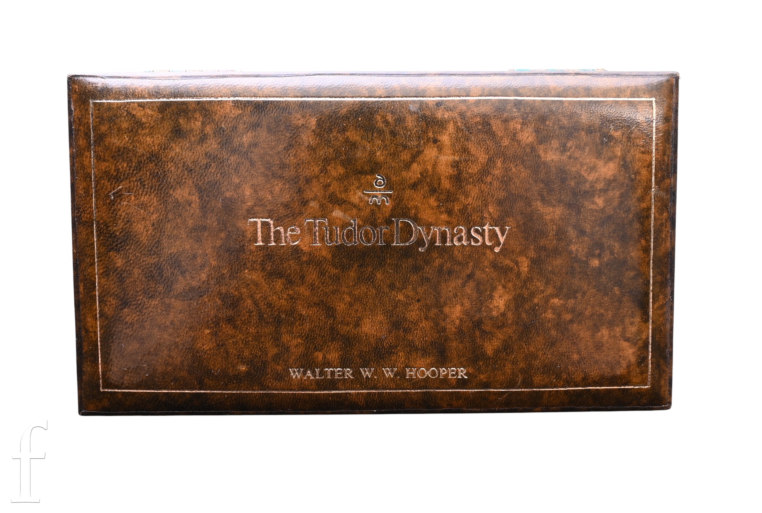 Stuart Devlin - The Tudor Dynasty - A cased set of five 22ct gold ...