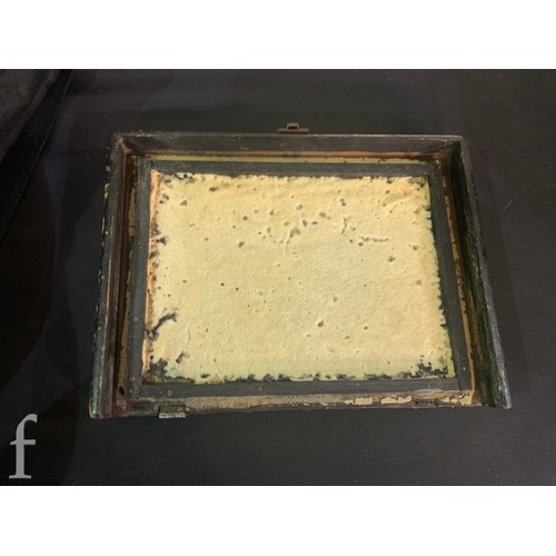 480 - A late 19th to early 20th Century octagonal cased concertina, thirty two button operation, in pine c... 