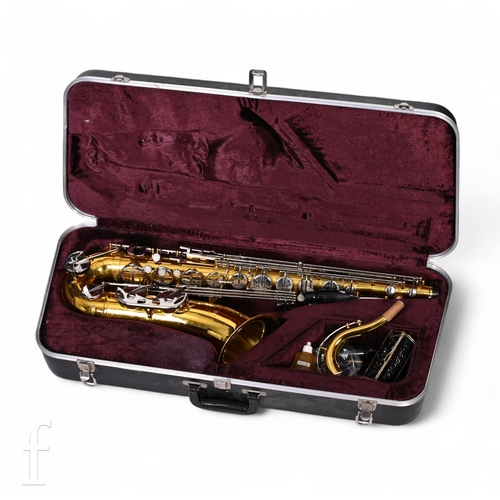 AMENDED DESCRIPTION A Conn 22M tenor saxophone, manufactured by C.G ...