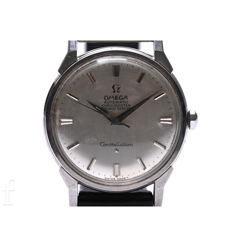 360 - A 1960s Omega Constellation wristwatch, ref. 167.005, with 24 jewel cal.551 manual wind movement, in... 