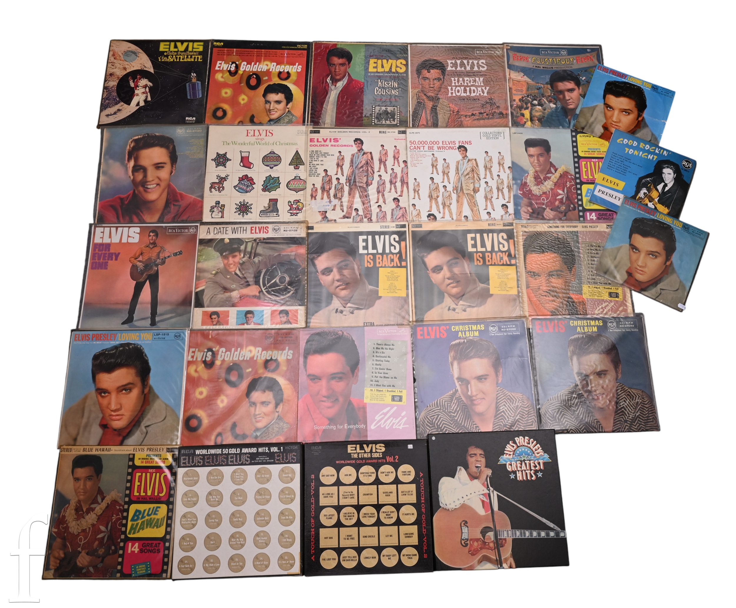 Elvis Presley - A collection of LPs and boxsets, to include original ...