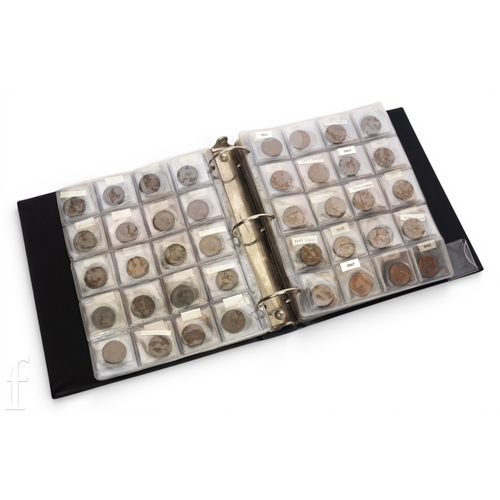 19 - Victoria to Elizabeth II - A comprehensive collection of pre-decimal and half pennies in date order,... 