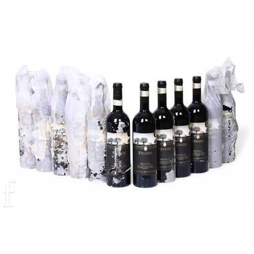 10 - Twelve bottles of 2015 Brunello di Montalcino, Renieri, Tuscany, Italy, Sangiovese, red wine. (12)