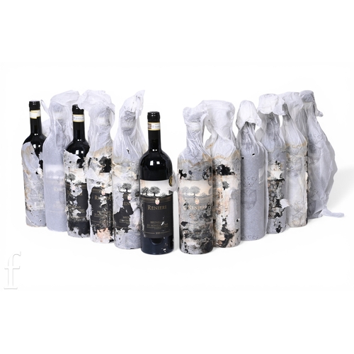 4 - Twelve bottles of 2015 Brunello di Montalcino, Renieri, Tuscany, Italy, Sangiovese, red wine. (12)