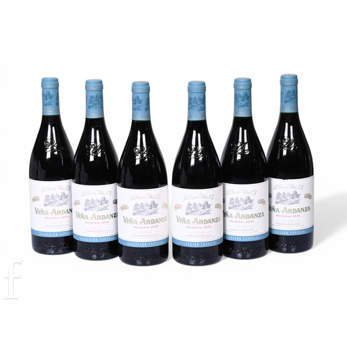 8 - Six bottles of 2010 Rioja Viña Ardanza Reserva Selección Especial, Rioja, Spanish, red wine. (6)