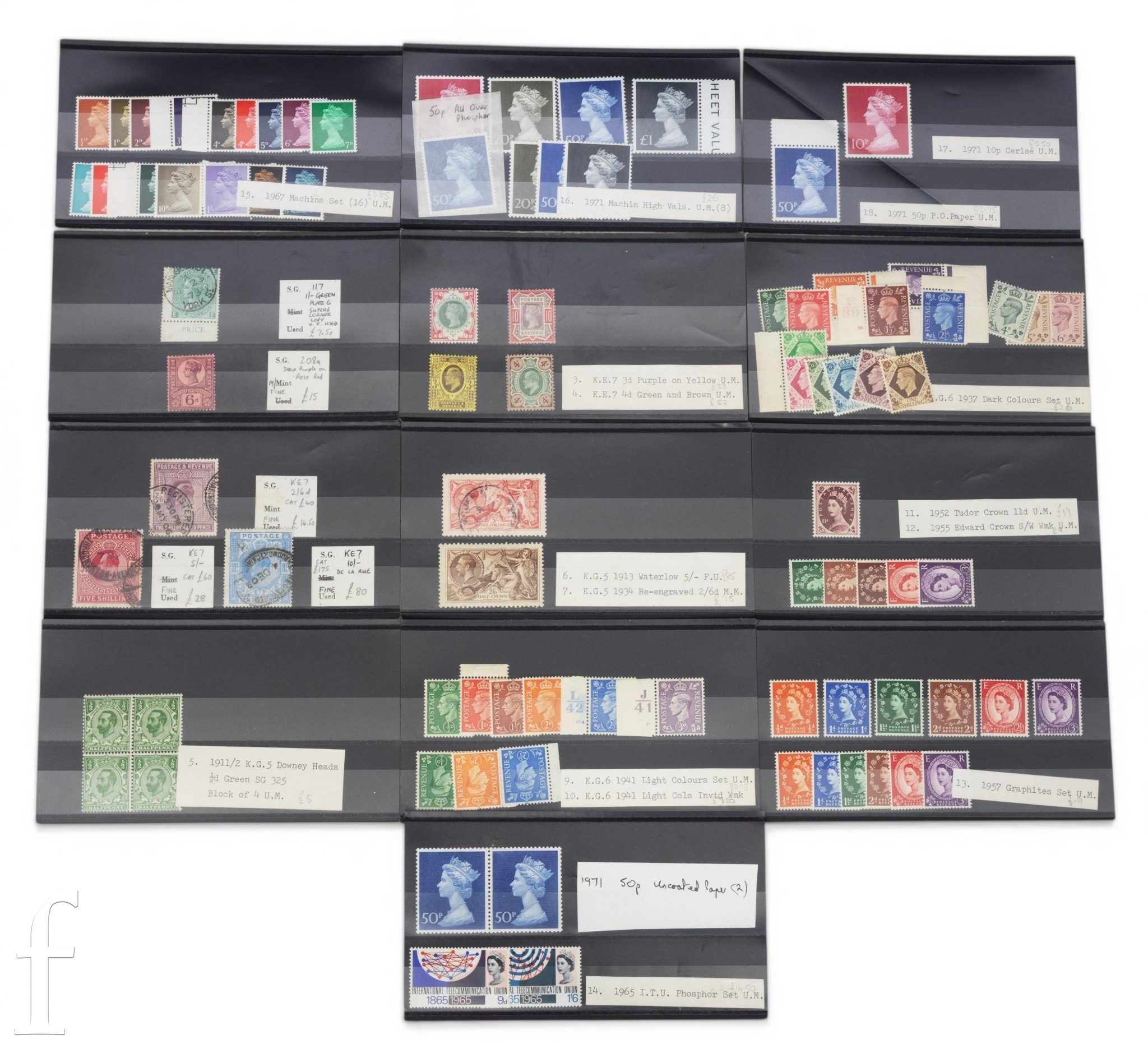 Great Britain - Queen Victoria to Queen Elizabeth II - A collection of ...