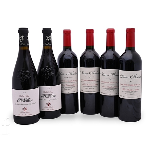 79 - A collection of French red wines, to include four bottles of 2018 Château Amélisse, St.Emilion Grand... 