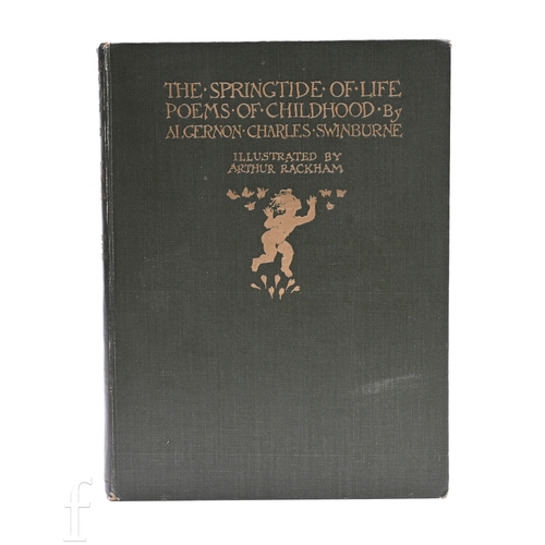 416 - Algernon Charles Swinburne & Arthur Rackham - The Springtide of Life - poems of a childhood with... 