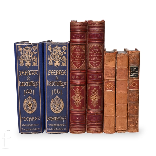 456 - Archer Thomas - Pictures and Royal Portraits in two volumes London 1882, two volumes of Peerage and ... 