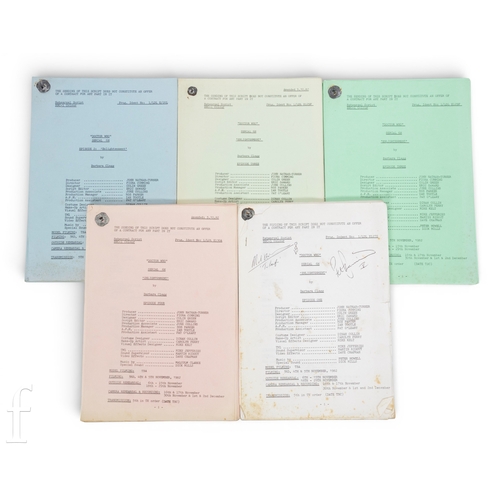 164 - Dr Who (1982) - 'Enlightenment' - Peter Davison, Mark Strickson and Barbara Clegg - A group of origi... 