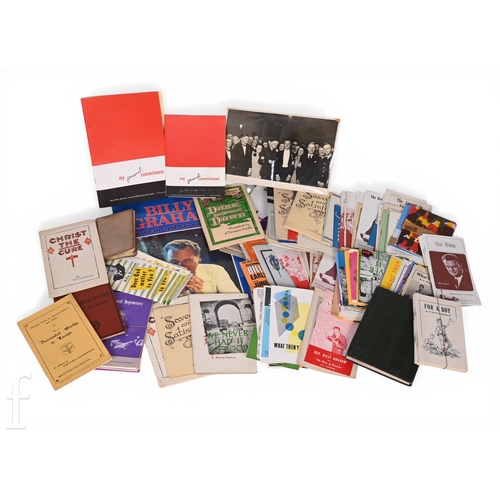 231 - A selection of Billy Graham and other similar related religious ephemera including books, booklets, ... 