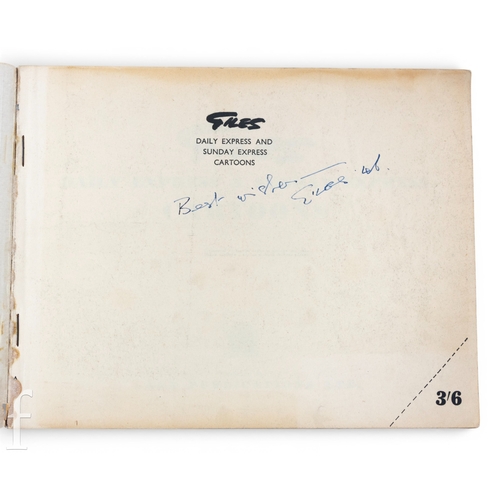 241 - Giles - Daily Express and Sunday Express Cartoons book, signed to title page 'Best Wishes Giles '46'... 