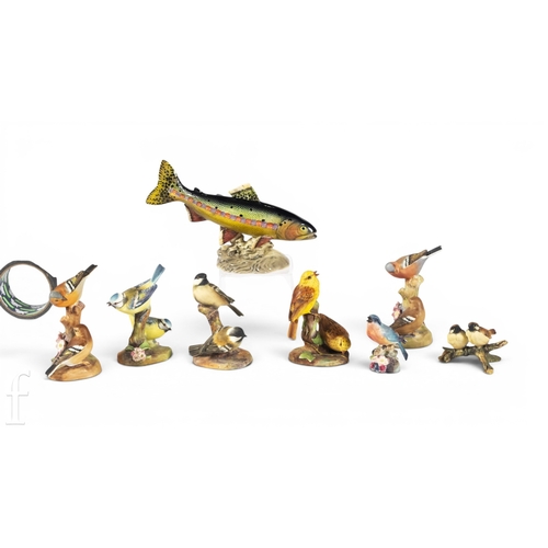 832 - Arthur Gredington for Beswick, 'Golden Trout'  no.1246, impressed and printed marks, length 23.5cm, ... 
