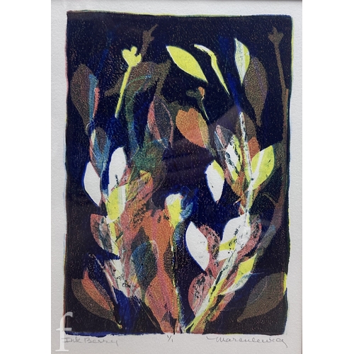 1476 - Nancy Marculewicz (20th Century) - 'Essex Marsh', monotype print, signed and titled in pencil, numbe... 