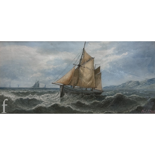 1484 - R. W. Dickens (20th Century) - Fisherman in a river landscape, watercolour, signed, framed, 38cm x 6... 