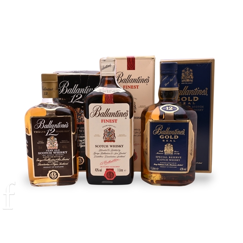 1015 - A collection of Ballantine's Scotch Whiskies, to include Gold Seal Special Reserve, 12 years aged, 1... 