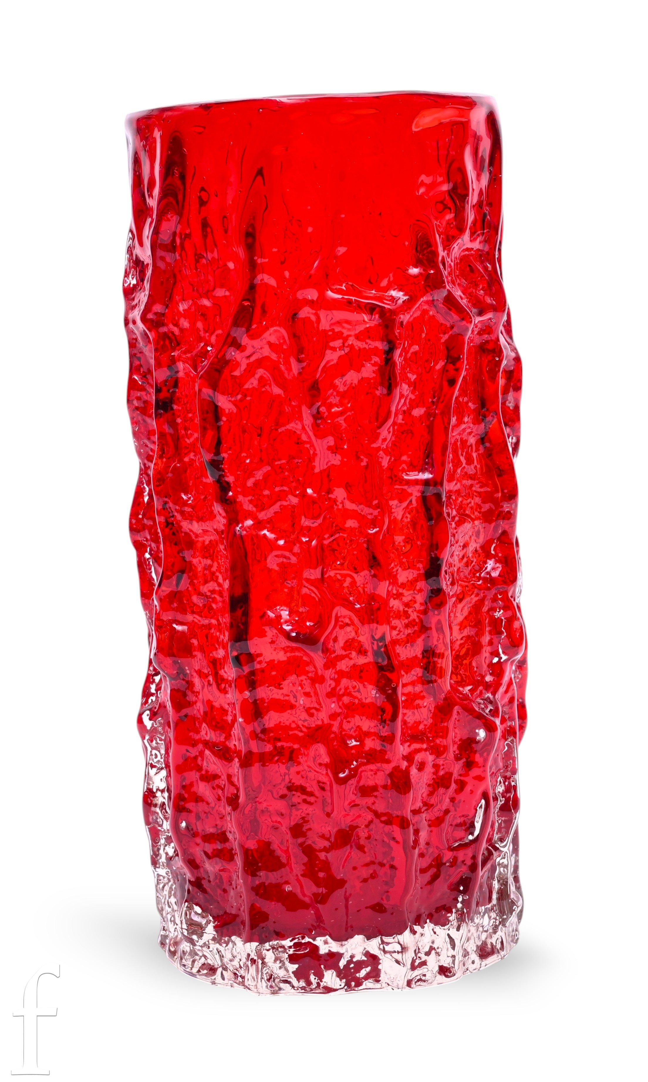 Geoffrey Baxter - Whitefriars - A 20th Century Textured range Bark vase ...