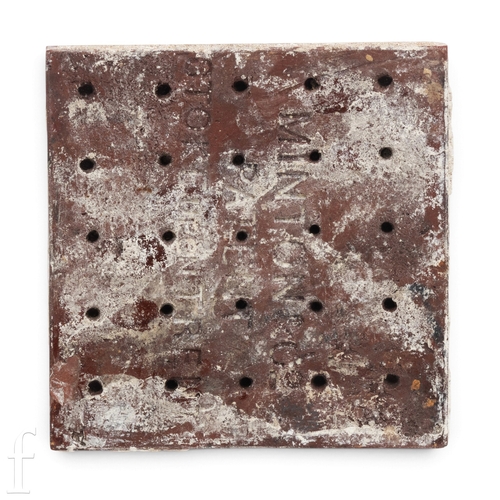 Minton & Co - A 19th century encaustic 6 inch tile, circa 1840 ...
