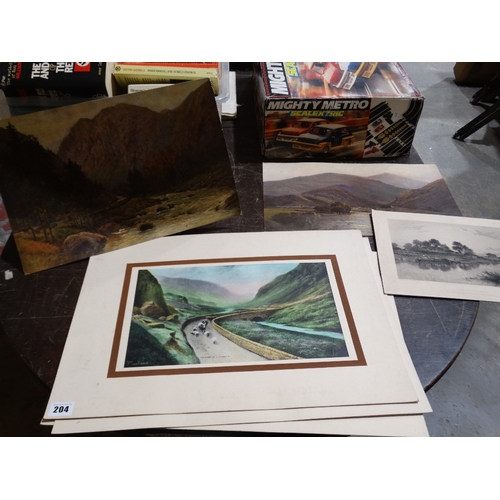 204 - A Quantity Of Unframed Early 20th Century Prints, Including Elmer Keene