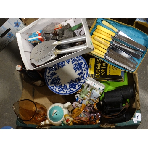 127 - A Box Of Mixed Items