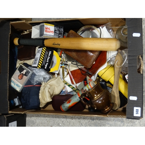 140 - A Box Of Mixed Items