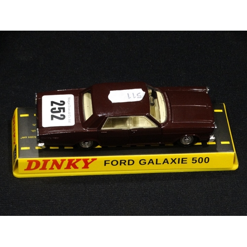 252 - A Dinky Toys Model Ford Galaxy 500