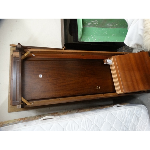 426 - An Unassembled Stag Mahogany Finish Wardrobe