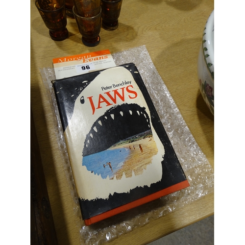 96 - Antiquarian Book, Jaws By Peter Benchley, 1975 Book Club Associates Edition