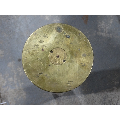 90 - A Large 1918 Brass Shell Case, 4