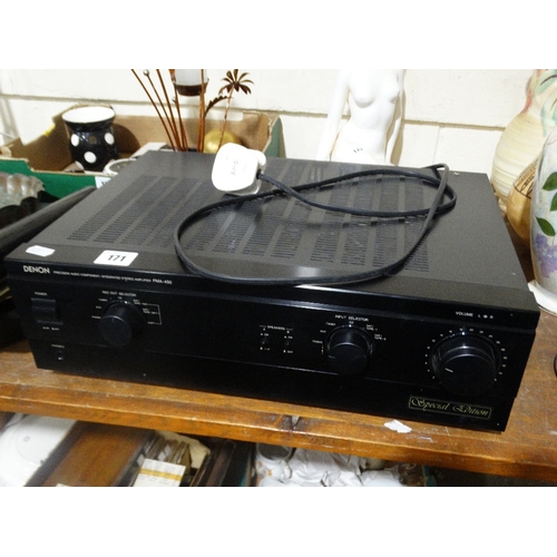 171 - A Denon Amplifier, PMA-450