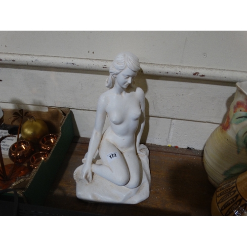 172 - A 20th Century Plasterwork Nude Figure