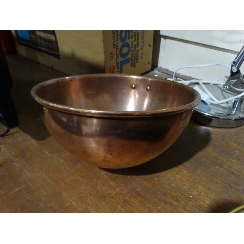 175 - An Antique Copper Circular Vessel