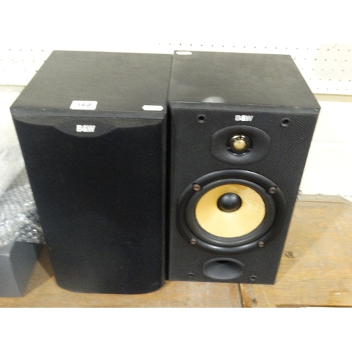 190 - A Pair Of Bower & Wilkins Hi-Fi Speakers