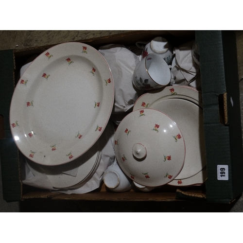 199 - A Box Of Dinnerware