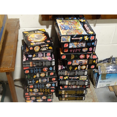 207 - A Large Quantity Of Jigsaws