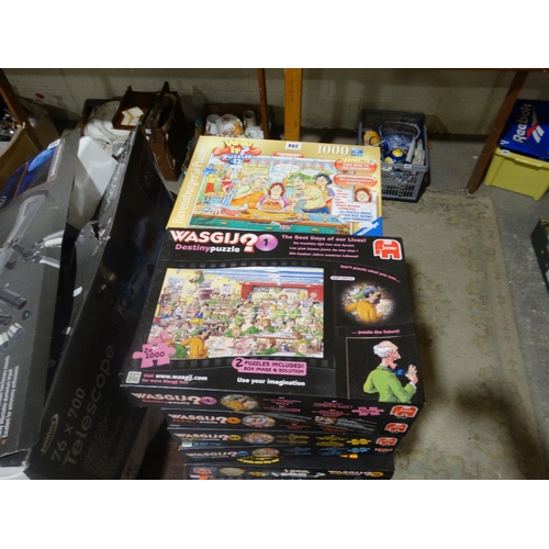 208 - A Large Quantity Of Jigsaws