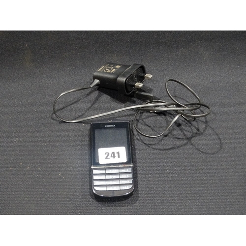 241 - A Nokia 300 Phone & Charger