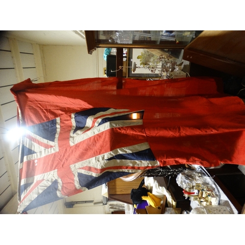 280 - A Large Nautical Red Ensign Flag