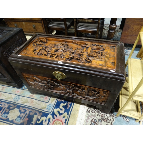 410 - An Early 20th Century Camphor Wood Chest