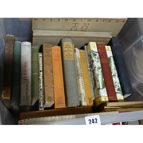 242 - A Box Of Mixed Vintage Books