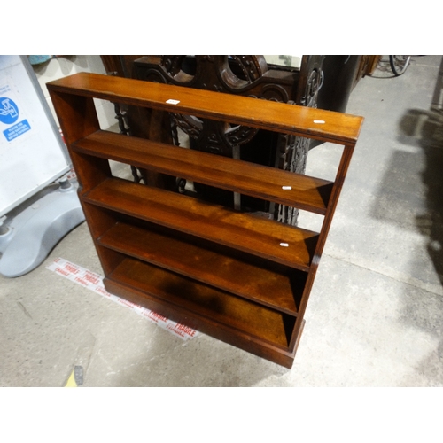 554 - A Mahogany Open Bookcase