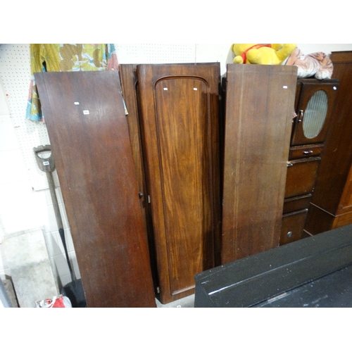 557 - A Dismantled Victorian Part Wardrobe