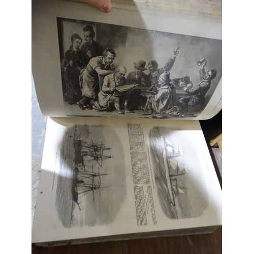 198 - A Part Complete Volume Of The Illustrated London News, January-June 1872