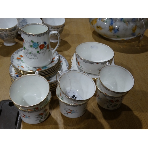 35 - An Atlas China Grimwade Tea Set